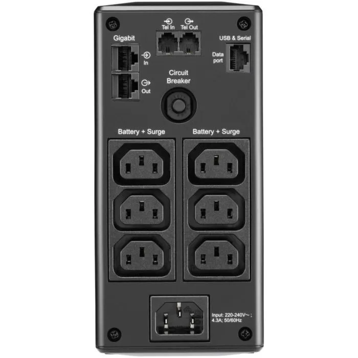 Пристрій безперебійного живлення APC Back-UPS Pro BR 900VA, LCD (BR900MI) зображення 4