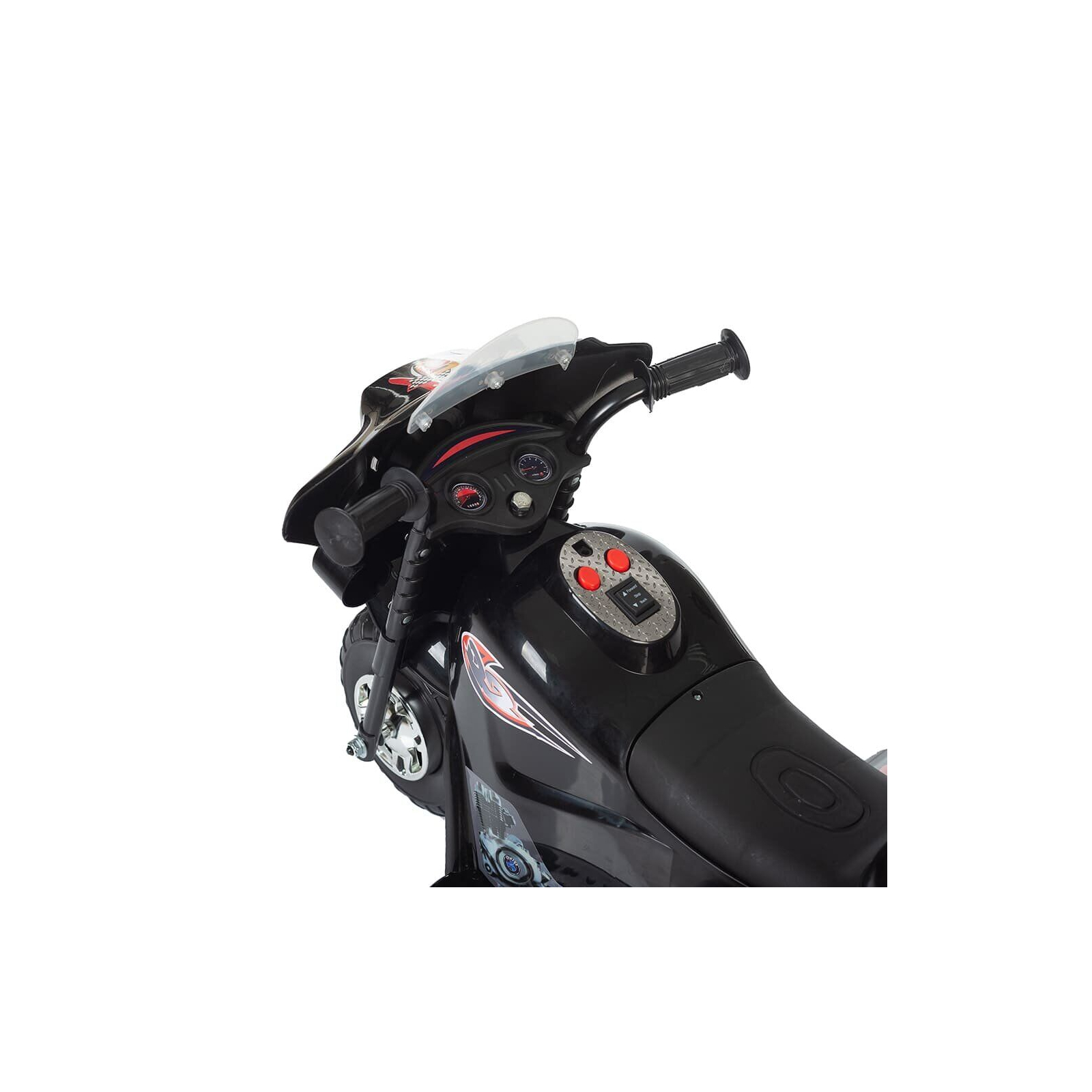 Електромобіль BabyHit Little Biker Black (71631) зображення 3