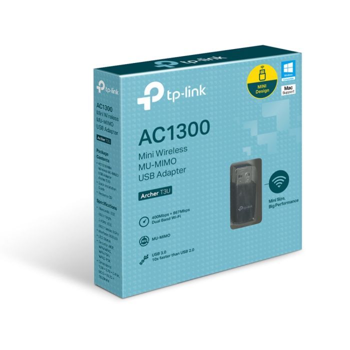 Сетевая карта Wi-Fi TP-Link ARCHER-T3U изображение 2