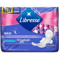 Гигиенические прокладки Libresse Ultra Goodnight Soft 10 шт (7310791180663)