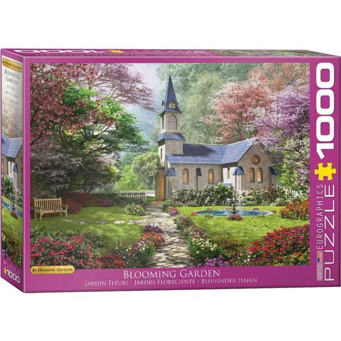 Пазл Eurographics Цветущий сад. Доминик Дэвисон, 1000 элементов (6000-0964)