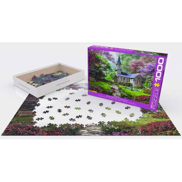 Пазл Eurographics Цветущий сад. Доминик Дэвисон, 1000 элементов (6000-0964) изображение 3