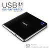 Оптичний привід Blu-Ray ASUS SBW-06D5H-U/BLK/G/AS (90DD02G0-M29000) зображення 2