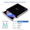 Оптичний привід Blu-Ray ASUS SBW-06D5H-U/BLK/G/AS (90DD02G0-M29000) зображення 4