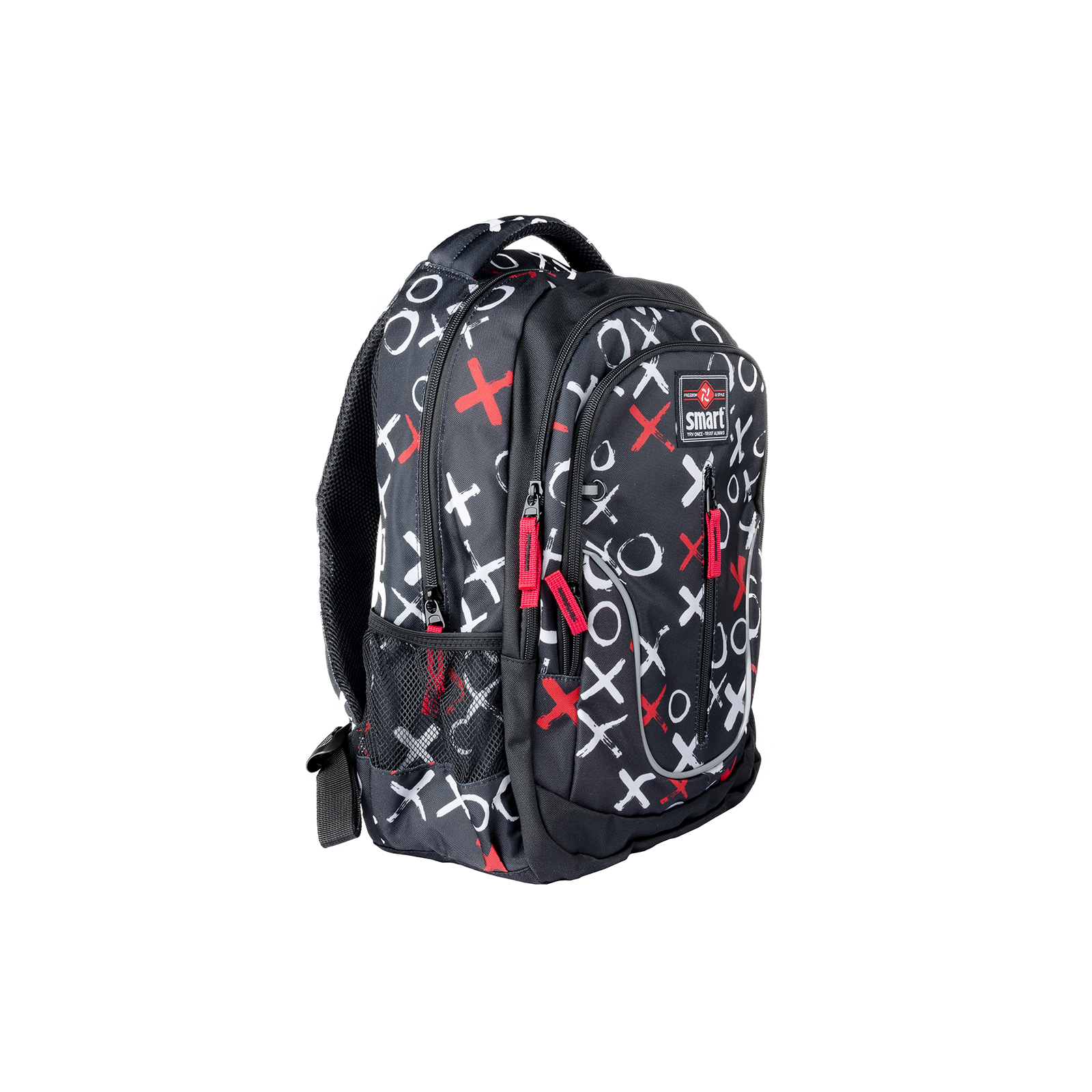 Рюкзак шкільний Smart TN-07 Global, черн/біл (558633)