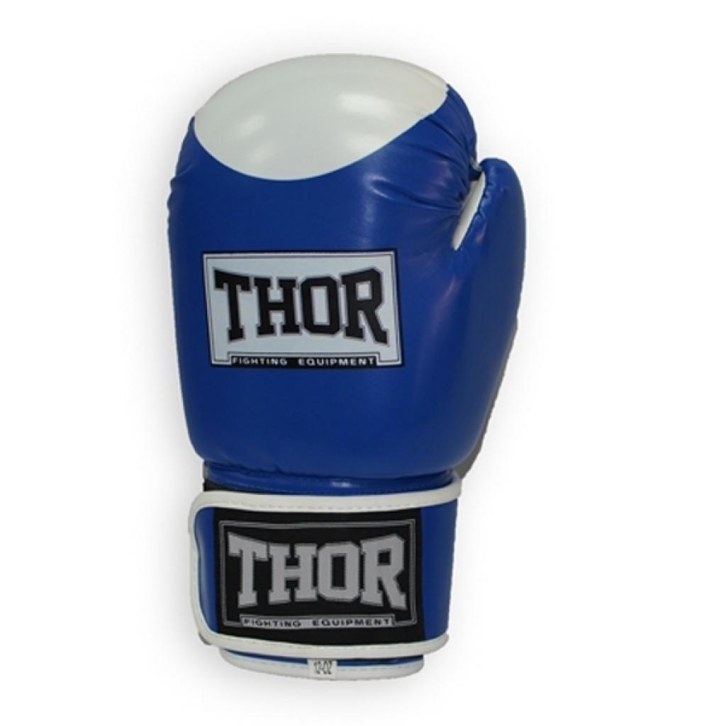 Боксерские перчатки Thor Competition 16oz Red/White (500/01(Leath) RED/WHITE 16 oz.) изображение 3