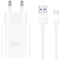 Зарядное устройство Huawei CP84 SuperCharge (Max 40W) + Type-C (White) (55032318)