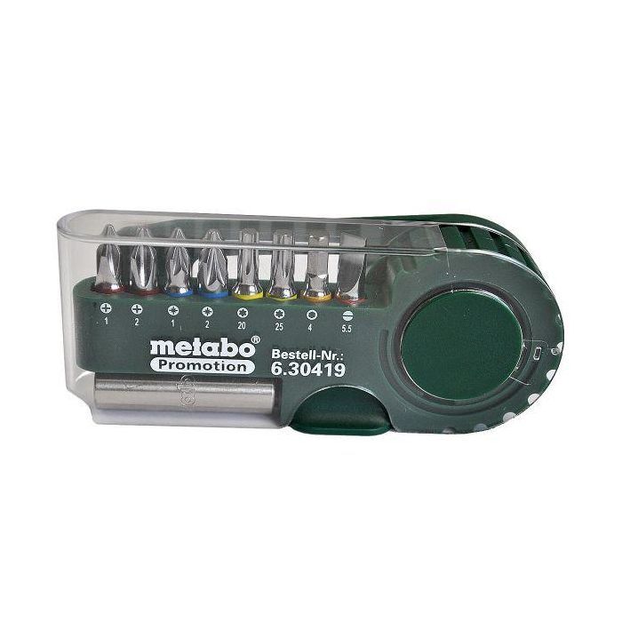 Набор бит Metabo 9 шт. Promotion (630419000) изображение 2