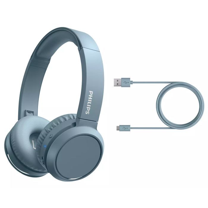 Наушники Philips TAH4205 Wireless Mic Blue (TAH4205BL/00) изображение 7
