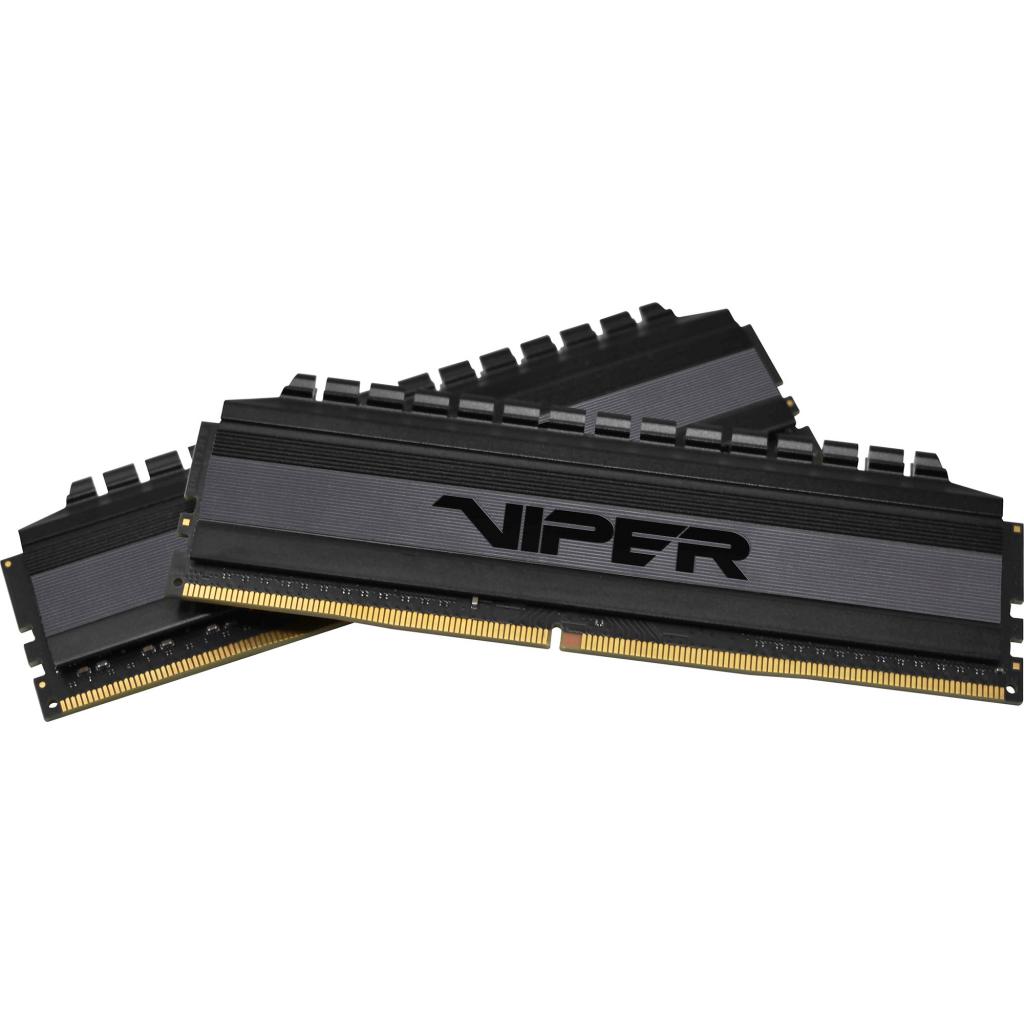 Модуль памяти для компьютера DDR4 64GB (2x32GB) 3200 MHz Viper 4 Blackout Patriot (PVB464G320C6K) изображение 2