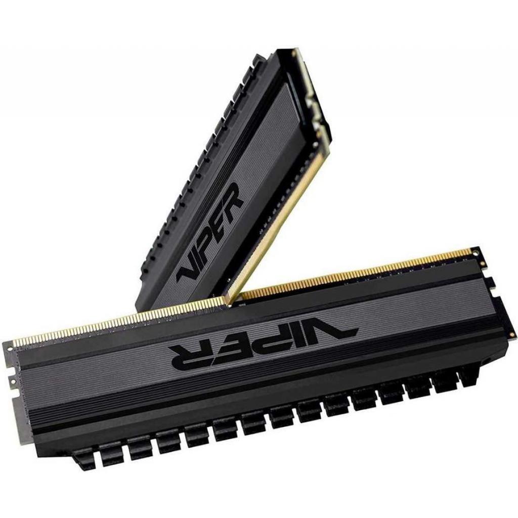 Модуль пам'яті для комп'ютера DDR4 16GB (2x8GB) 3200 MHz Viper 4 Blackout Patriot (PVB416G320C6K) зображення 3