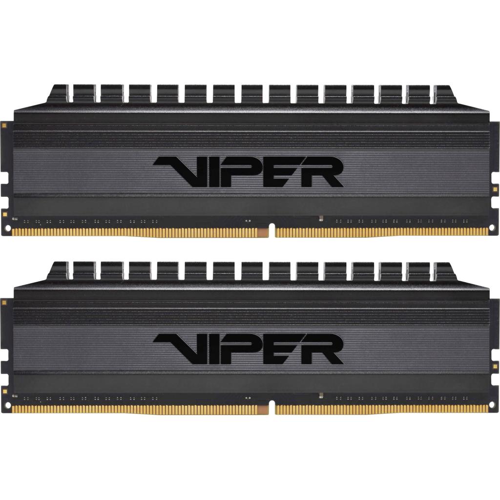 Модуль памяти для компьютера DDR4 8GB (2x4GB) 3200 MHz Viper 4 Blackout Patriot (PVB48G320C6K)