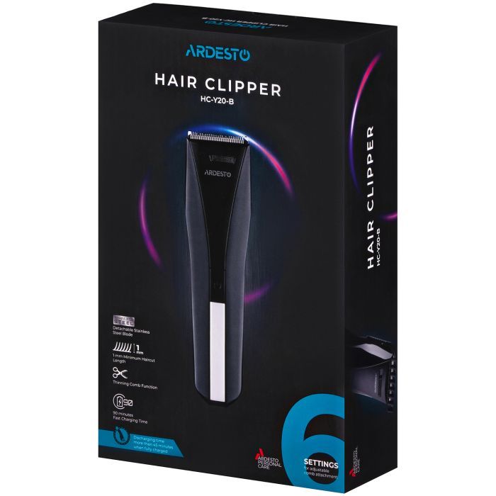 Машинка для стрижки Ardesto HC-Y20-B изображение 9