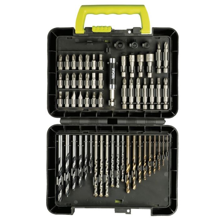 Набор сверл и бит Ryobi RAK60DDF, 60 ед. (5132002248)