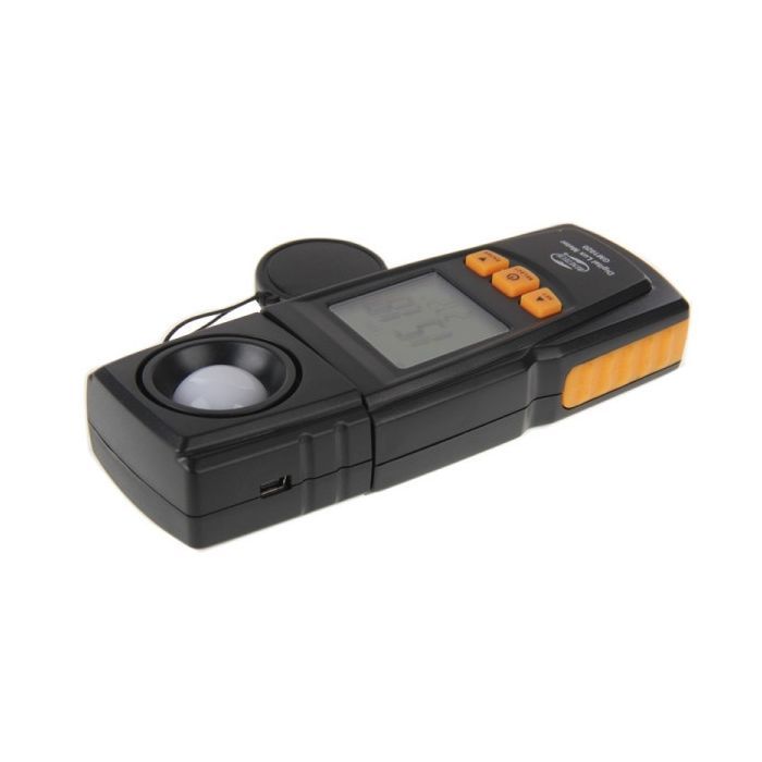 Вимірювач освітленості Benetech люксметр + термометр, USB (GM1020) зображення 3