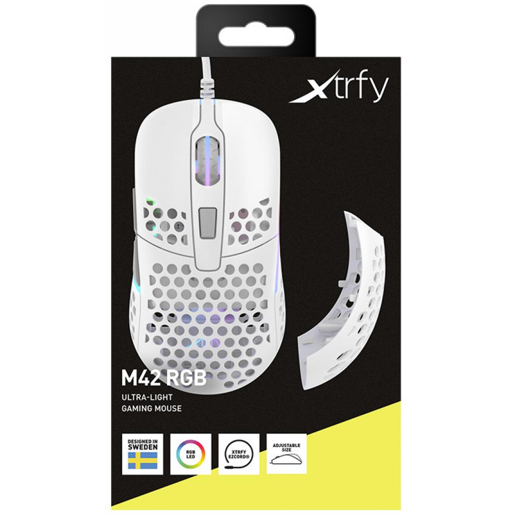 Мишка Xtrfy M42 RGB White (XG-M42-RGB-WHITE) зображення 10
