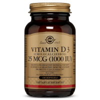 Photos - Vitamins & Minerals SOLGAR Вітамін  Вітамін D3, Cholecalciferol, 25 мкг, 1,000 МE, 100 гелевих 