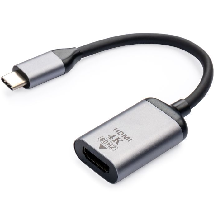 Перехідник Type-C Male to HDMI 2.0 4K60Hz Vinga (VCPATCHDMI2) зображення 2