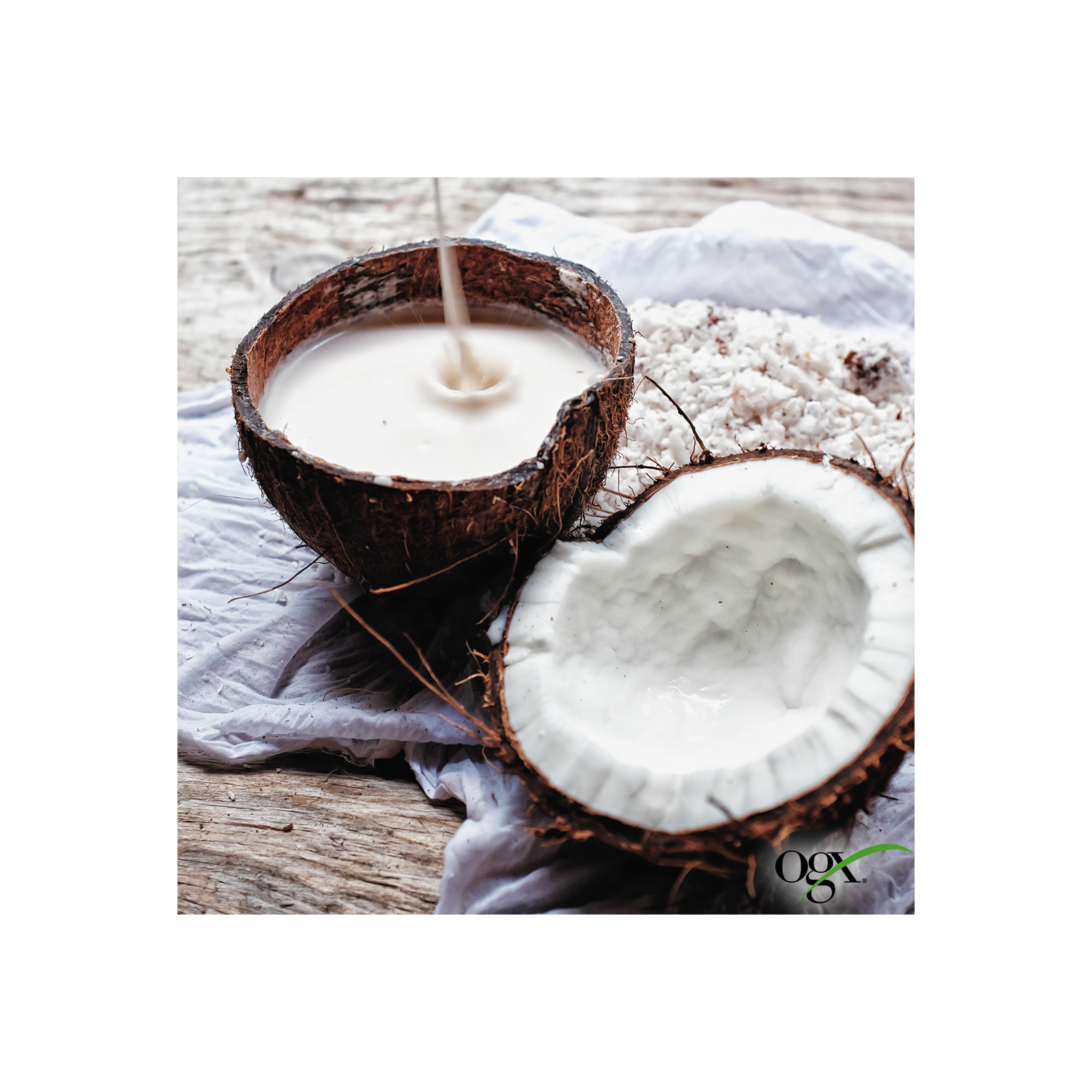 Кондиціонер для волосся OGX Coconut Milk Поживний з кокосовим молоком 385 мл (0022796970060) зображення 9