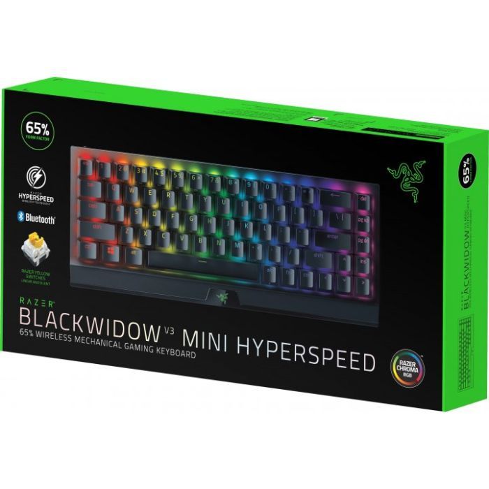 Клавиатура Razer BlackWidow V3 Mini Hyperspeed Yellow Switch RU (RZ03-03890700-R3R) изображение 6