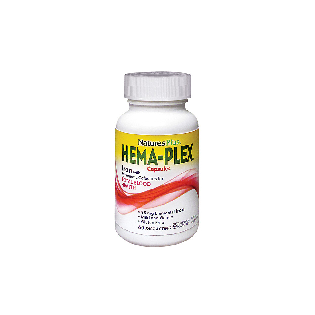 Вітамінно-мінеральний комплекс Natures Plus Комплекс для Підтримки Оптимального Здоров'я Крові, Hem (NAP-03772)