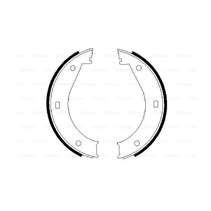 Гальмівні колодки Bosch 0 986 487 211 зображення 5
