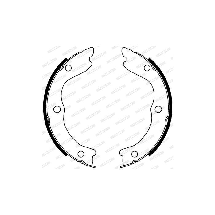 Гальмівні колодки FERODO FSB4004 зображення 3