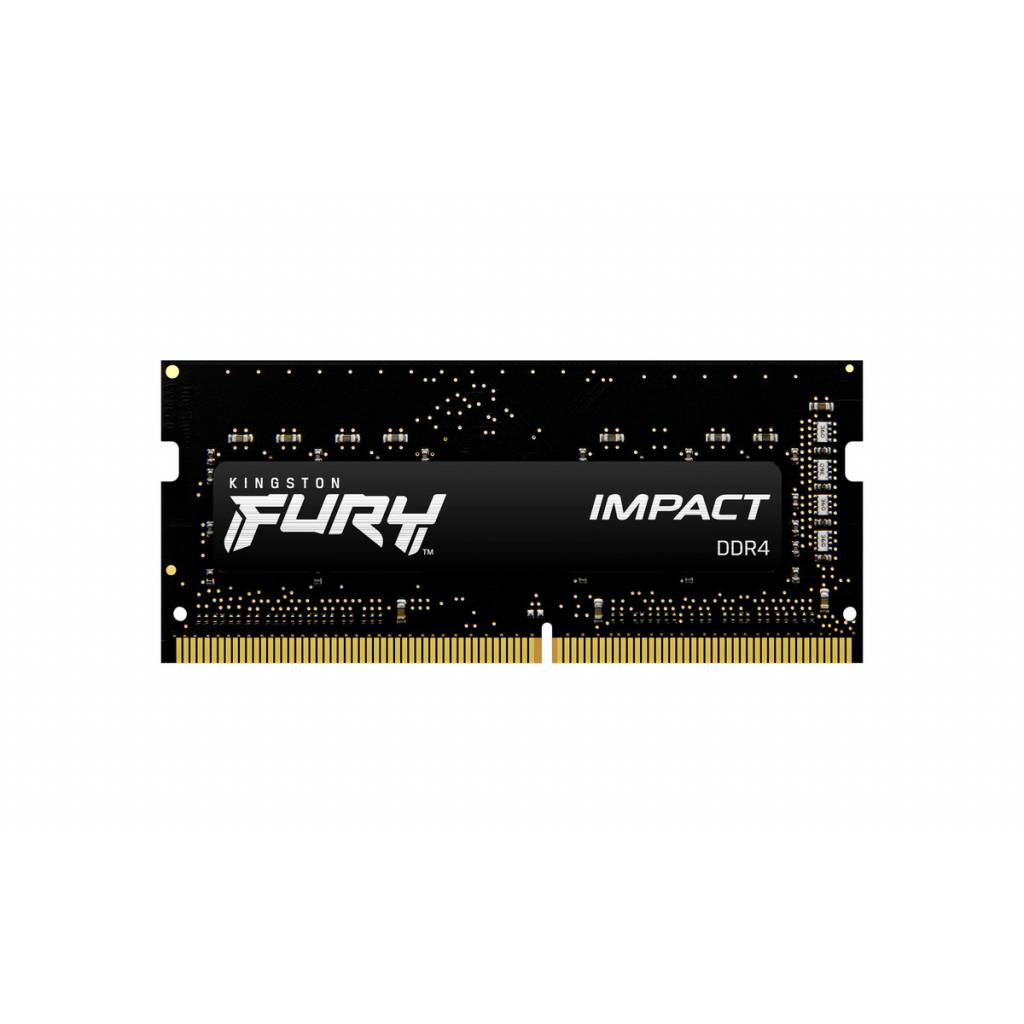 Модуль памяти для ноутбука SoDIMM DDR4 16GB (2x8GB) 3200 MHz Fury Impact Kingston Fury (ex.HyperX) (KF432S20IBK2/16) изображение 2