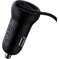 FM модулятор Baseus T typed S-16 wireless MP3 car charger Black (CCTM-D01) зображення 4