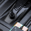 FM модулятор Baseus T typed S-16 wireless MP3 car charger Black (CCTM-D01) зображення 6
