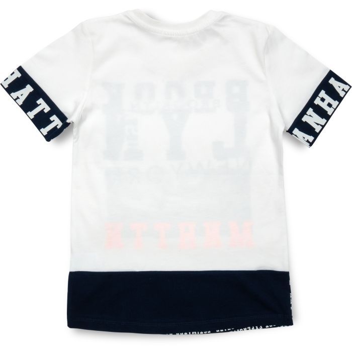Футболка дитяча Breeze "BROOKLYN" (15647-134B-cream) зображення 2