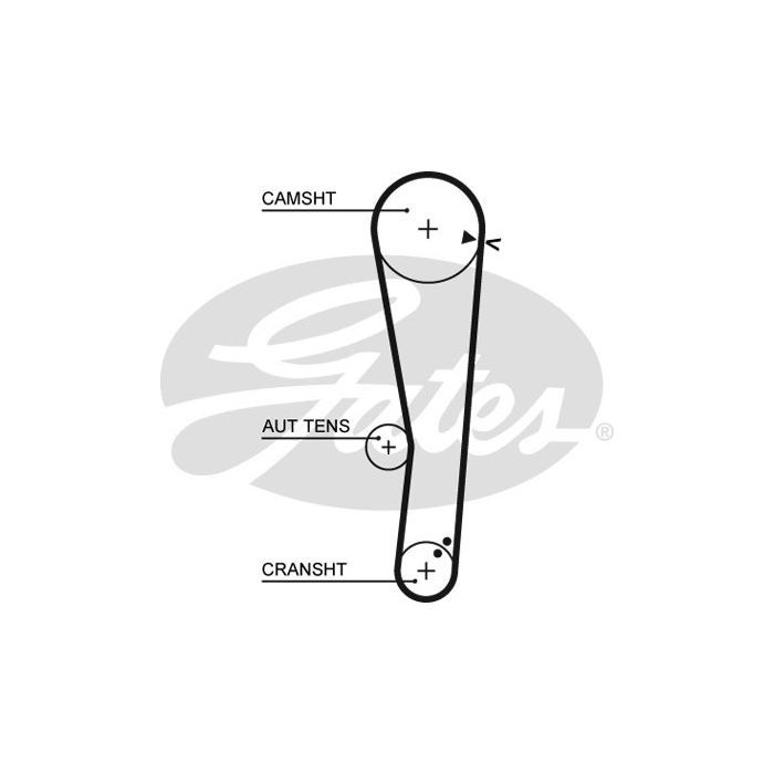 Ремень ГРМ Gates 5568XS