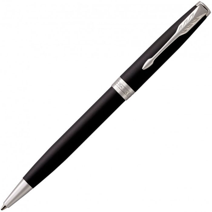 Ручка кулькова Parker SONNET 17 Matte Black Lacquer CT BP (84 932) зображення 2