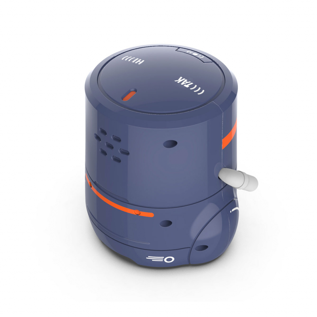 Интерактивная игрушка AT-Robot Умный робот с сенсорным управлением и обучающими карт темно (AT002-02-UKR) изображение 3