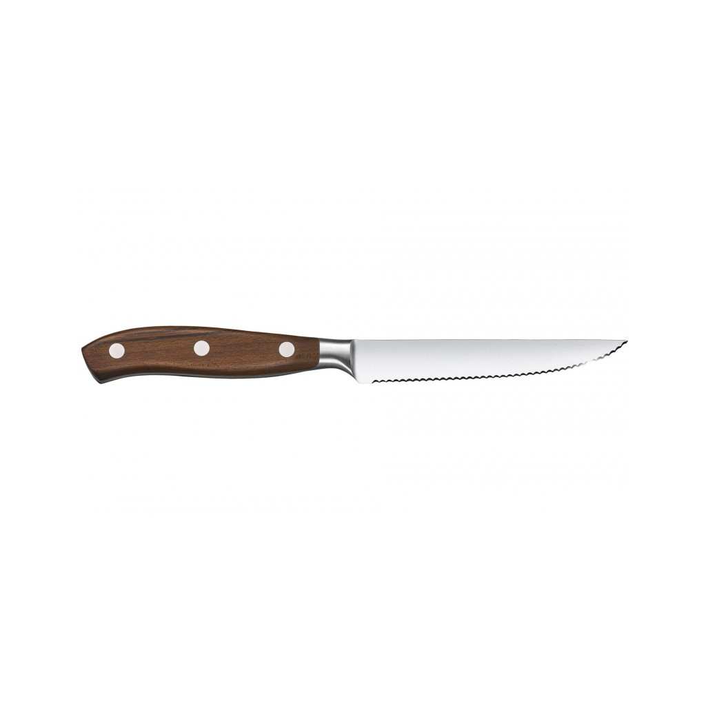 Кухонный нож Victorinox Grand Maitre Steak 12см Serrated Wood (7.7200.12WG) изображение 3