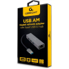 Адаптер USB-A to Gigabit Ethernet, 3 Ports USB 3.1 Gen1 Cablexpert (A-AMU3-LAN-01) зображення 2