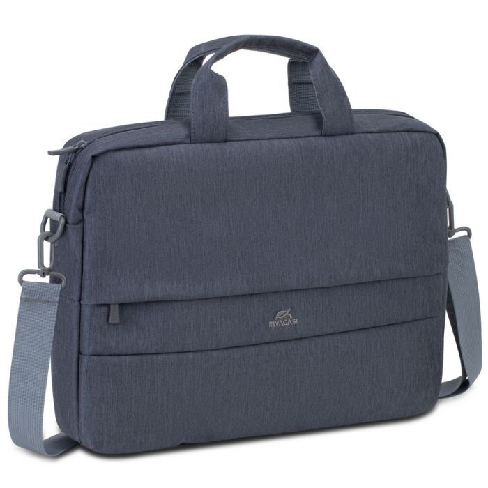 Сумка для ноутбука RivaCase 15.6" 7532 Prater, grey/dark blue anti-theft (7532Grey/DarkBlue)