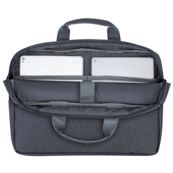 Сумка для ноутбука RivaCase 15.6" 7532 Prater, grey/dark blue anti-theft (7532Grey/DarkBlue) изображение 5