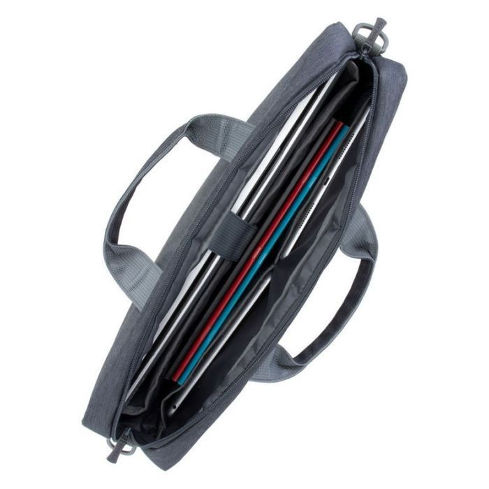 Сумка для ноутбука RivaCase 15.6" 7532 Prater, grey/dark blue anti-theft (7532Grey/DarkBlue) изображение 7