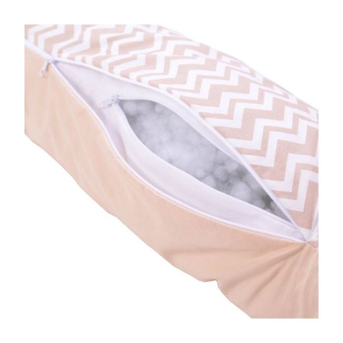 Подушка Верес для кормления "Comfort Long zigzag beige" 170*52 (302.01.1) изображение 6