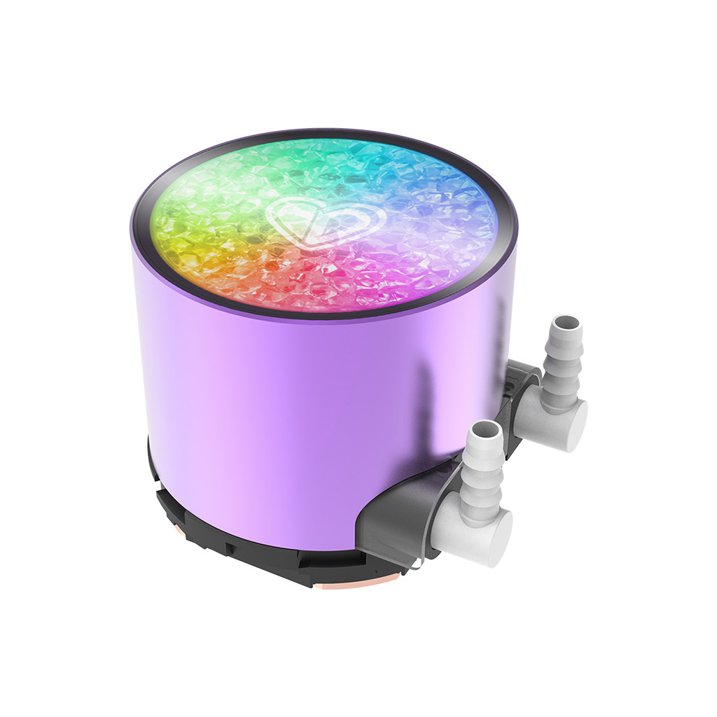 Система рідинного охолодження ID-Cooling Pinkflow 240 Diamond Purple зображення 6
