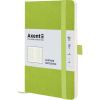 Блокнот Axent Partner Soft Skin 125x195 мм 96 листов в клетку Салатовый (8616-09-A)