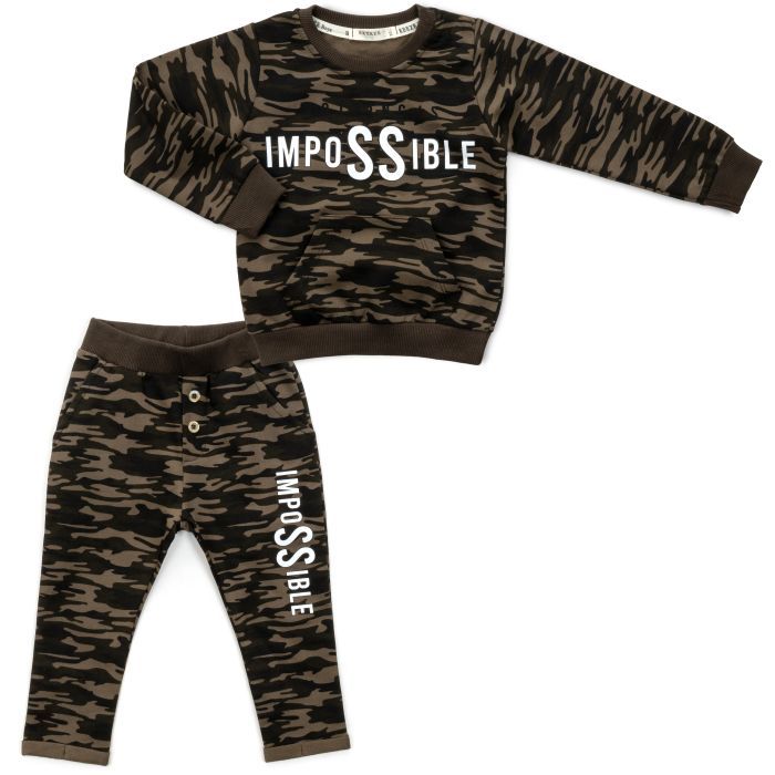 Спортивний костюм дитячий Breeze "IMPOSSIBLE" (16721-86B-green)