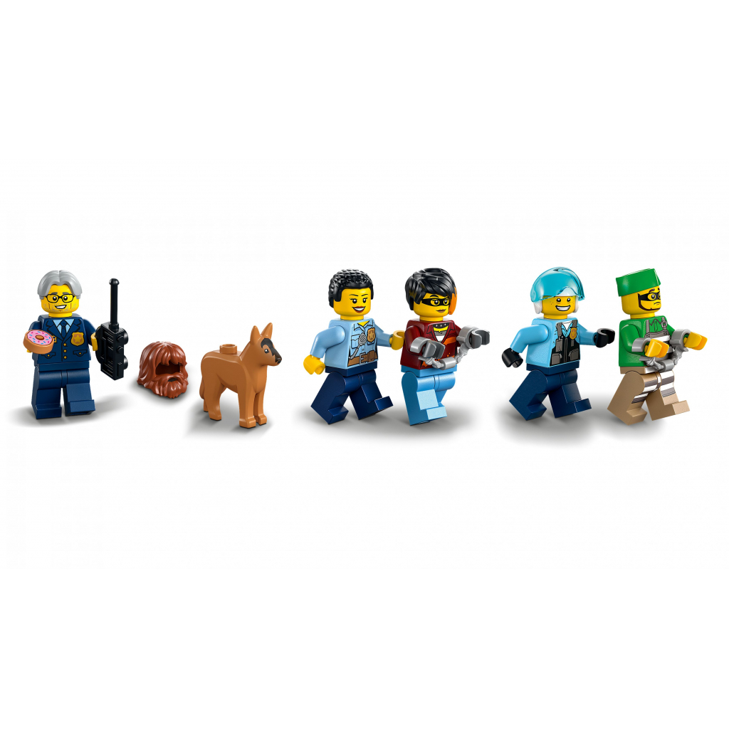 Конструктор LEGO City Полицейский участок 668 деталей (60316) изображение 7