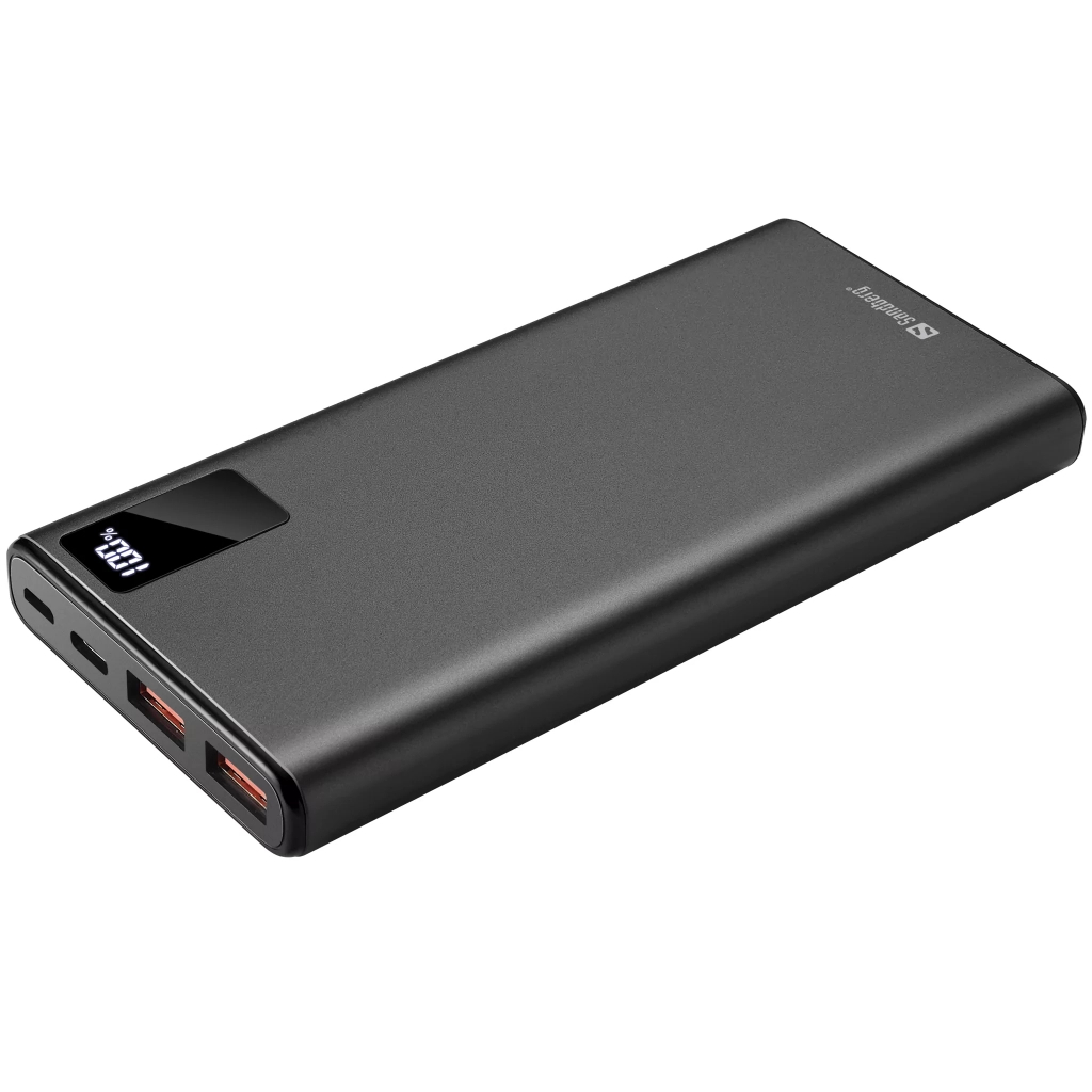 Батарея універсальна Sandberg 10000mAh, PD/20W, QC3.0, USB Type-C, USB-A*2 (420-58)