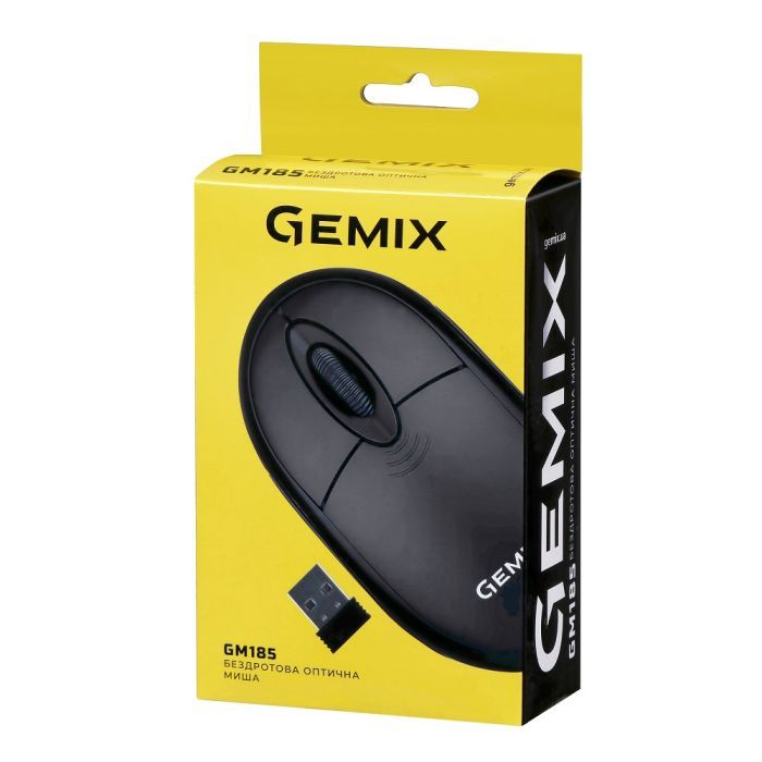 Мышка Gemix GM185 Wireless Black (GM185Bk) изображение 7