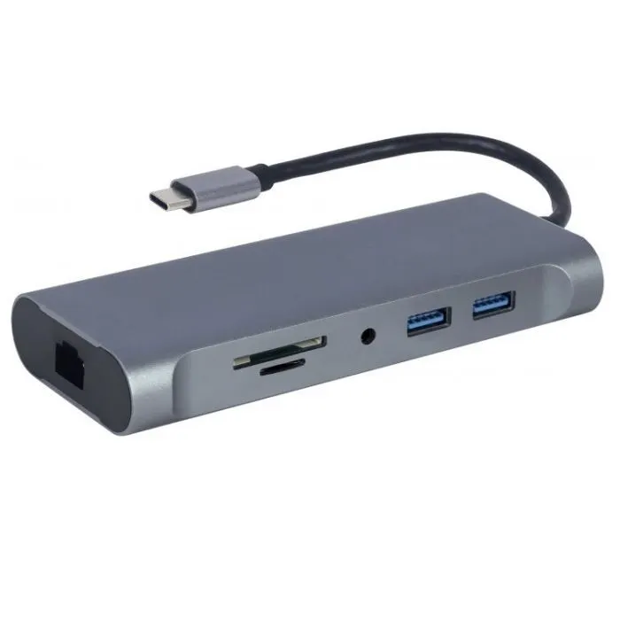 Концентратор Cablexpert USB-C 7-in-1 (A-CM-COMBO7-01)