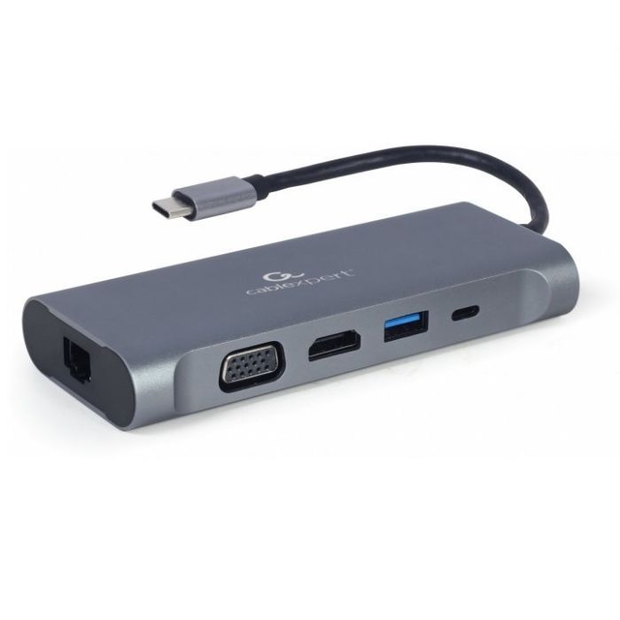 Концентратор Cablexpert USB-C 7-in-1 (A-CM-COMBO7-01) зображення 2