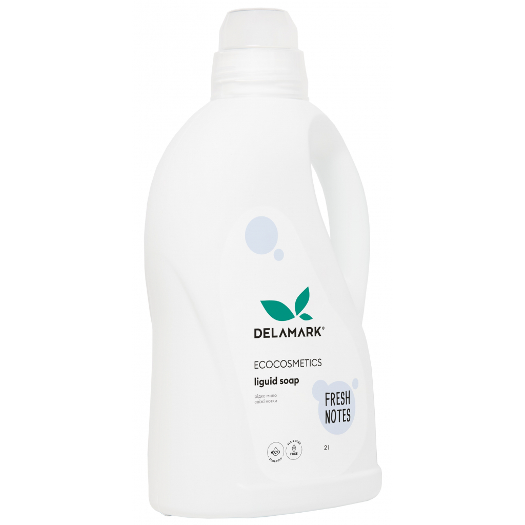 Жидкое мыло DeLaMark Свежие нотки 4 л (4820152332042)