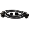 Зарядный кабель для электромобиля HiSmart Type 2 - Type 2, 32A, 7.2кВт, 1 фазний, 5м (EV200016) изображение 2